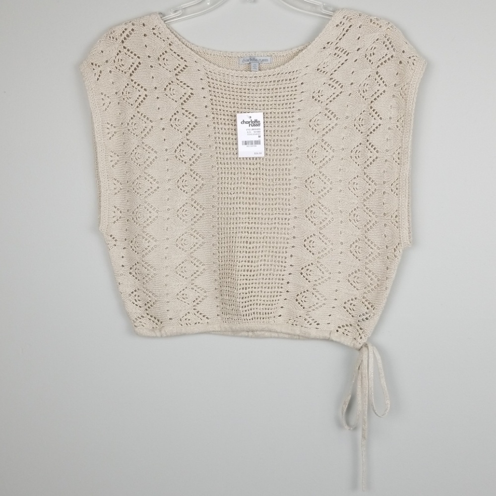 NWT Charlotte Russe | Cropped Sweater | Sz M